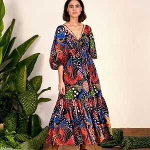 Farm Rio Under The Sea Dress